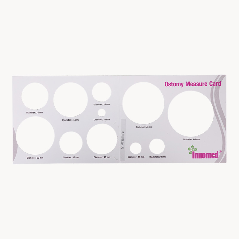 Ostomy Measure Card