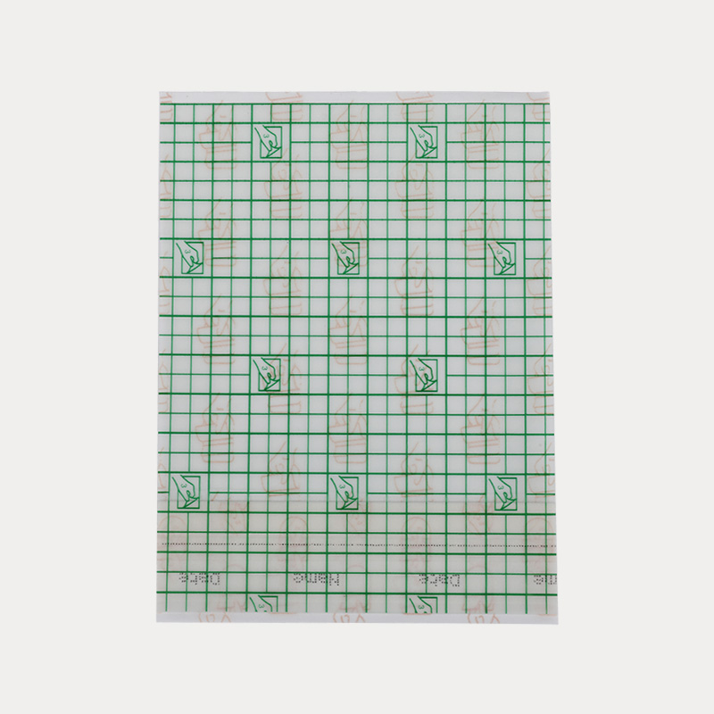 Transparent Dressing Green-Squares