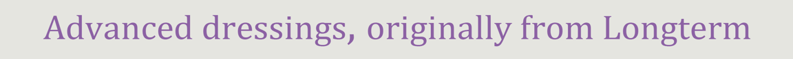 Longterm medical