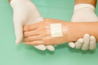 Sterile technology protects the health line.