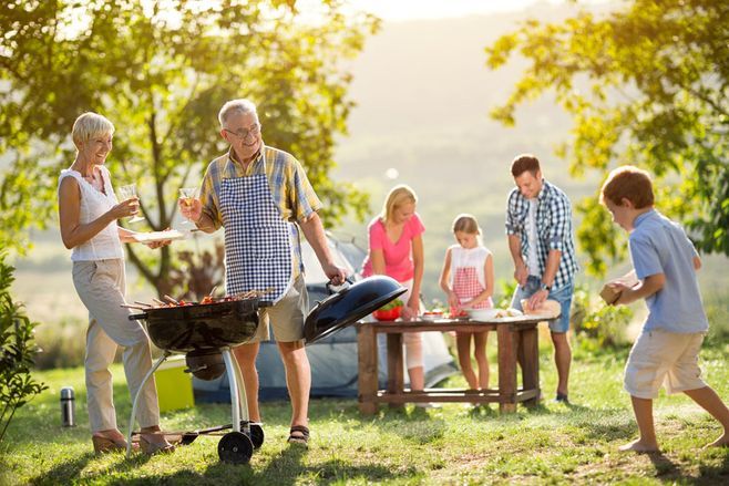 Burns during outdoor camping?