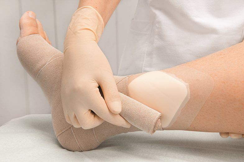 Distribution of pathogens in chronic wound infections